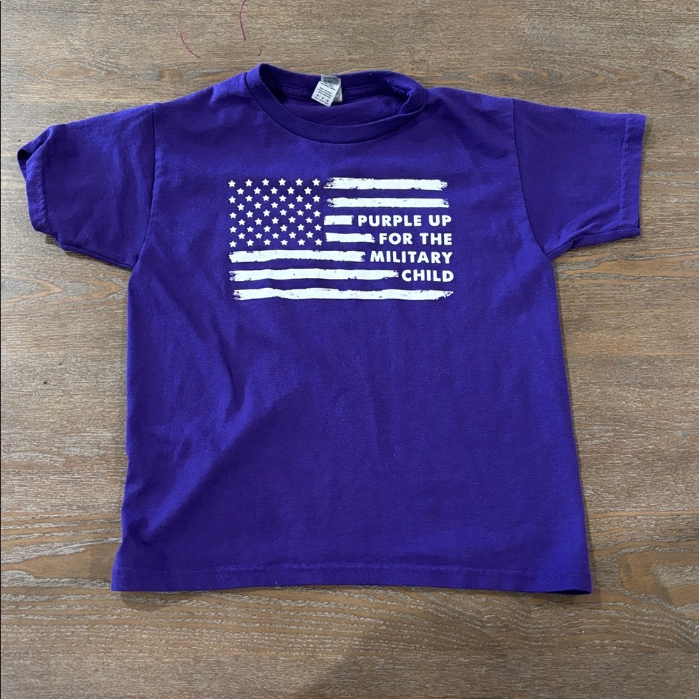 Purple Graphic T-Shirt